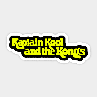 Kaptain Kool and the Kongs #2 Sticker